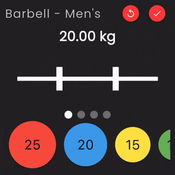 Weight calculator demonstration